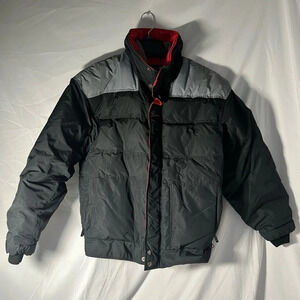 Vintage inside‎ edge down insulated ski jacket men’s size small
